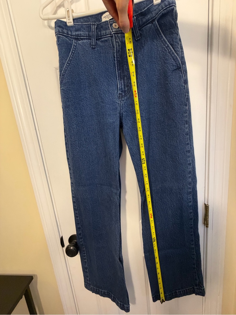 Abercrombie & Fitch ‘90s Relaxed High Rise Jeans | WM Size 27 (US 4) | Wide Leg - Picture 8 of 10